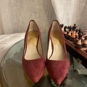 Michael Kors Burgundy Women's Pumps